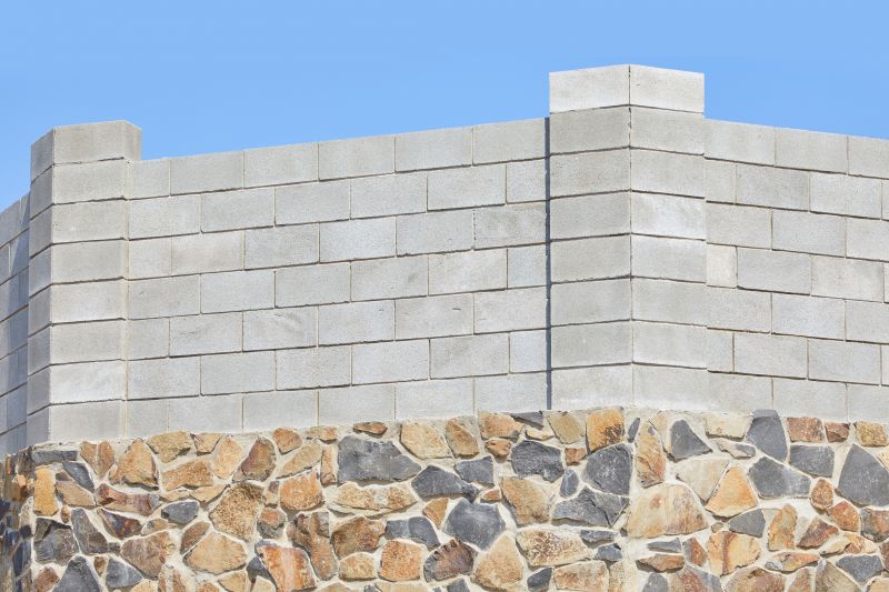 Stone Wall Installation