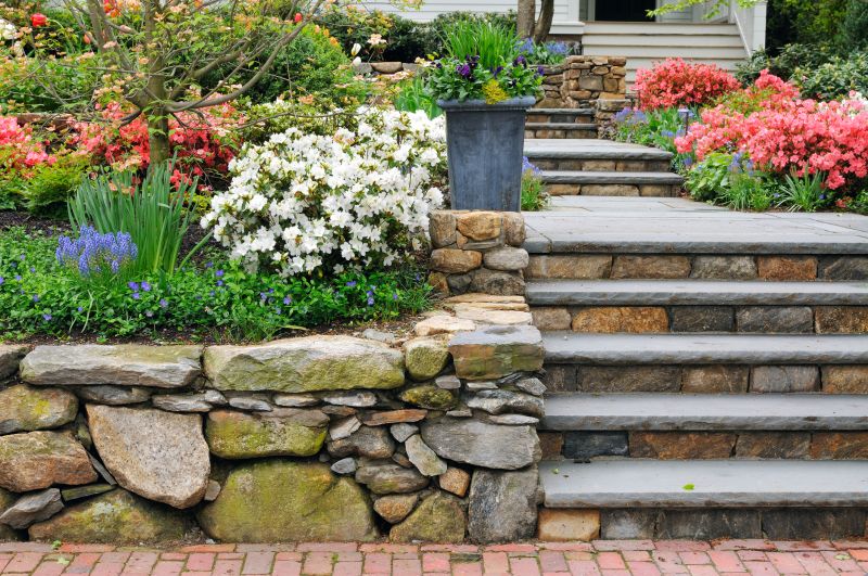 Stone Wall Installation