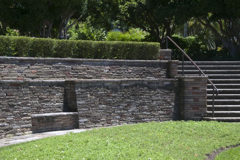 Stone Wall Installation