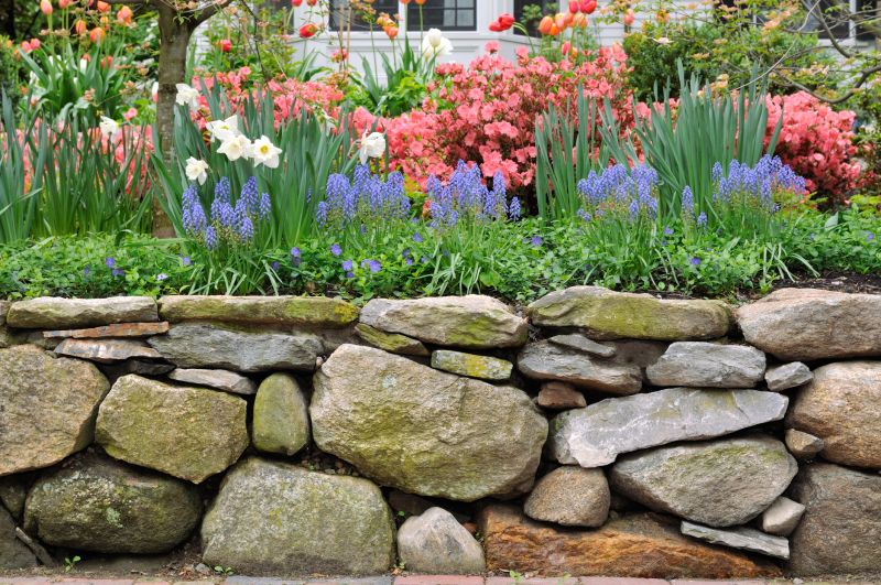 Stone Wall Installation