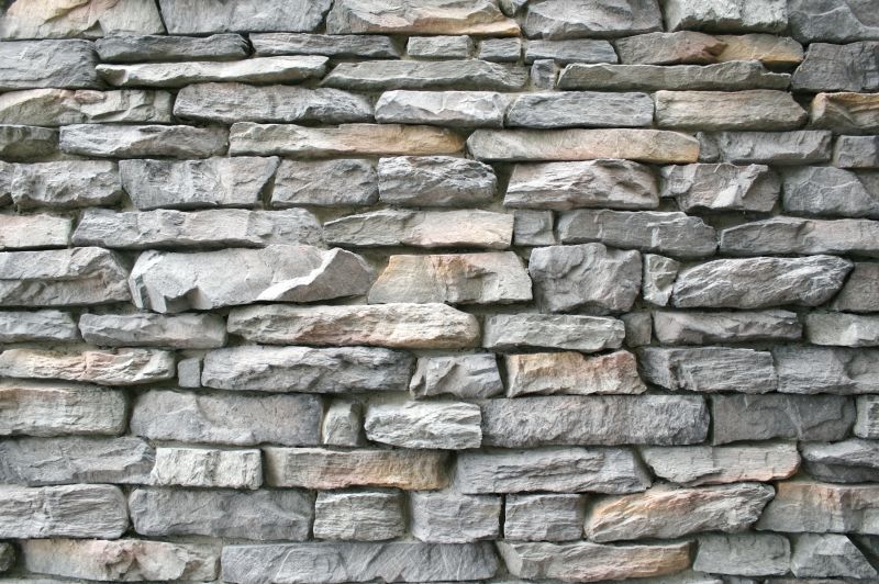 Stone Wall Installation
