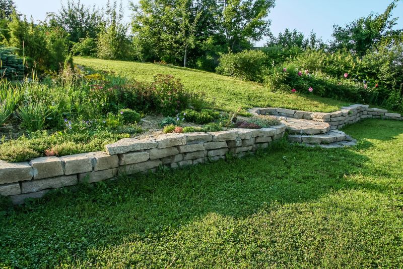 Retaining Stone Wall