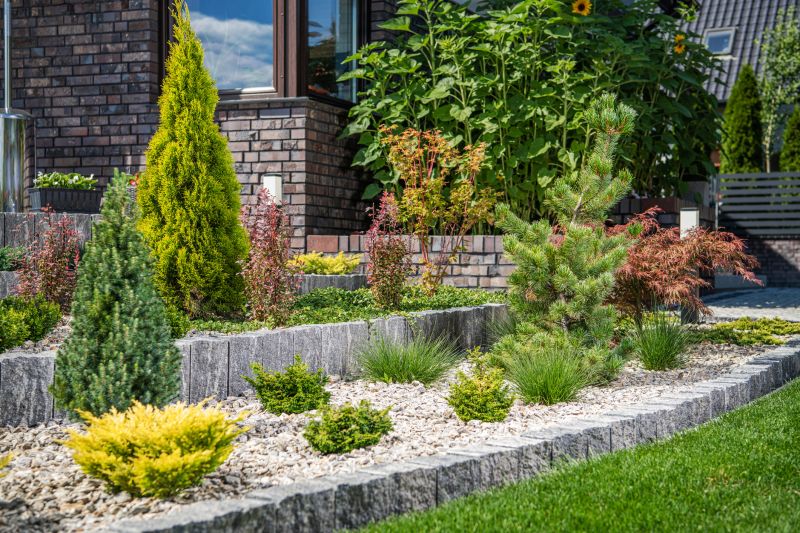 Garden Stone Wall